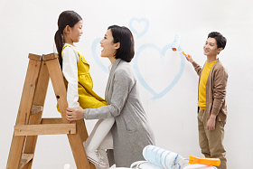 快乐家庭装修房子照片