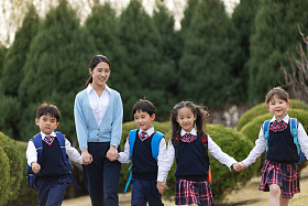 学生和老师照片