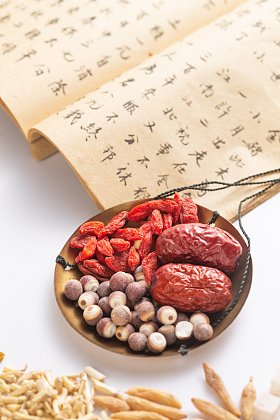 古书和中药图片