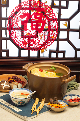 鸡汤图片