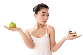 青年女人减肥照片