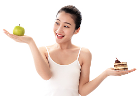 青年女人减肥图片