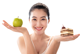 青年女人减肥图片