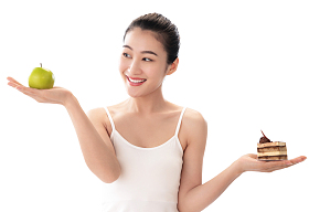 青年女人减肥图片