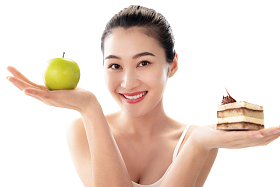 青年女人减肥图片