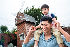 快乐的东方父子