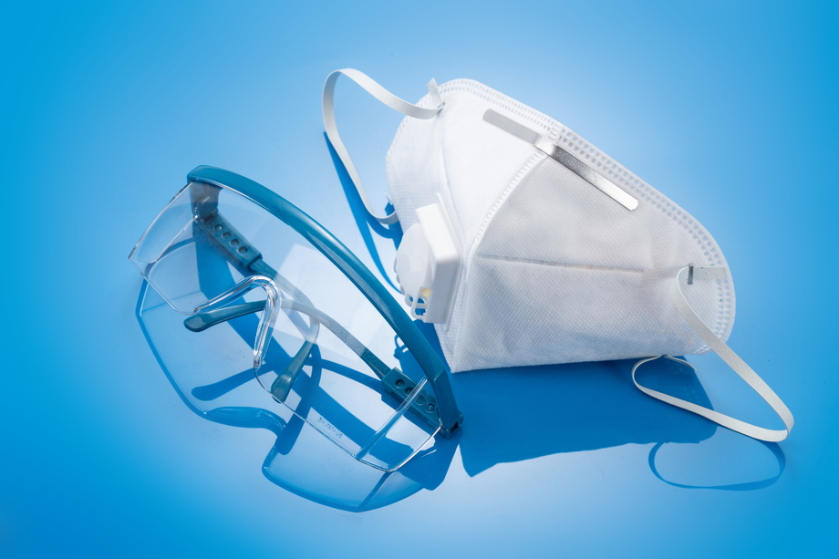 防护口罩和护目镜图片 防护口罩和护目镜图片