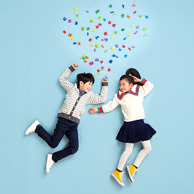 快乐儿童学习数字字母