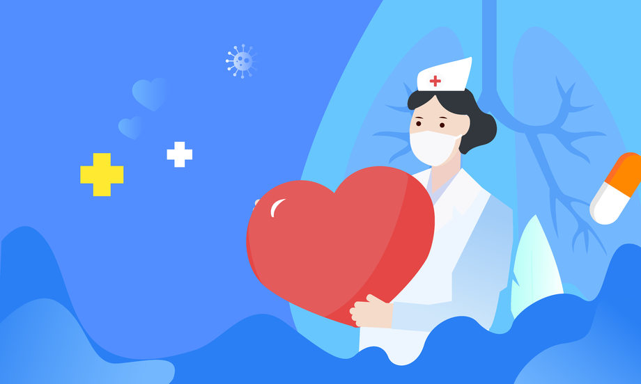 爱心医生插画照片 爱心医生插画照片