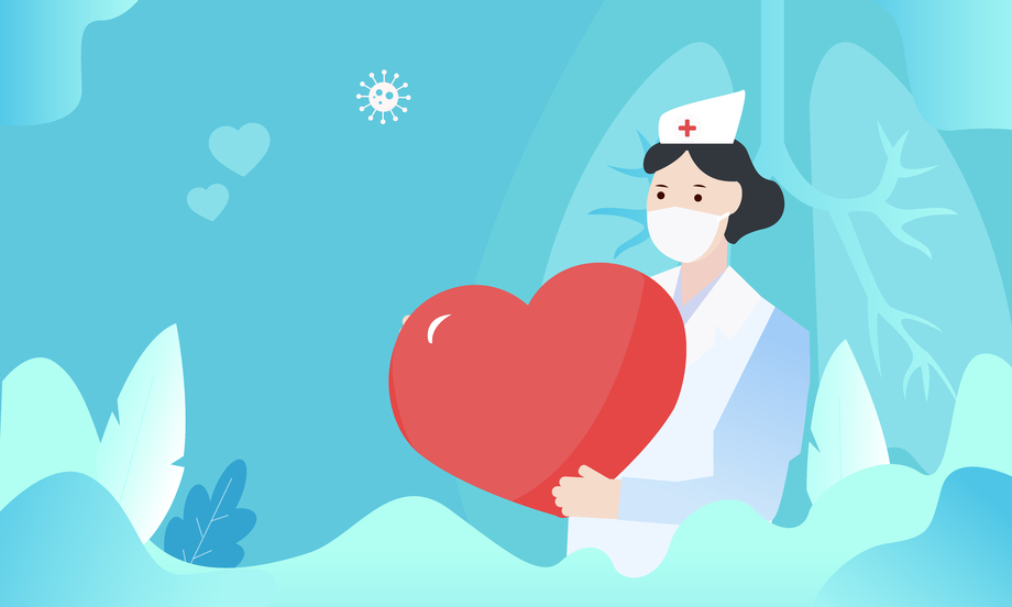 爱心医生插画图片 爱心医生插画图片