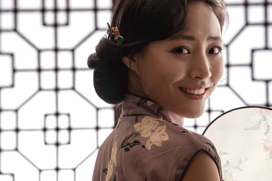 穿旗袍的东方女人 穿旗袍的东方女人