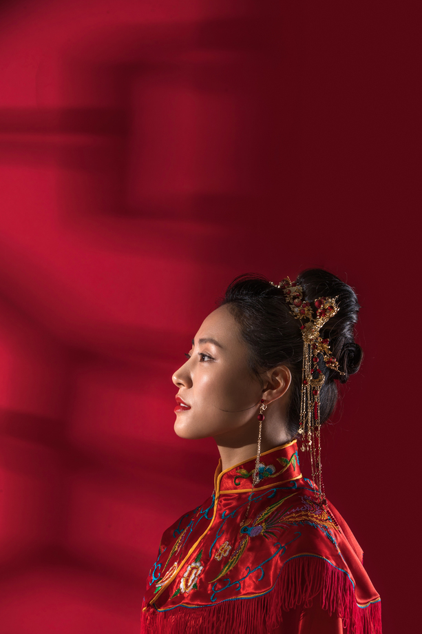 漂亮的中式新娘图片 漂亮的中式新娘图片