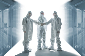 医疗团队做加油鼓励手势图片