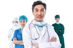 医务工作者团队肖像