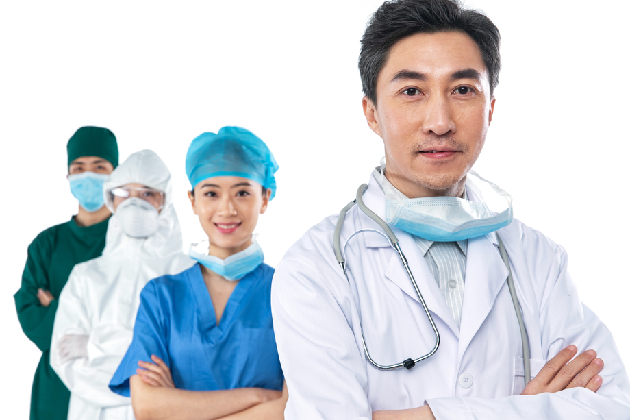 医务工作者团队肖像照片 医务工作者团队肖像照片