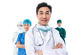 医务工作者团队肖像