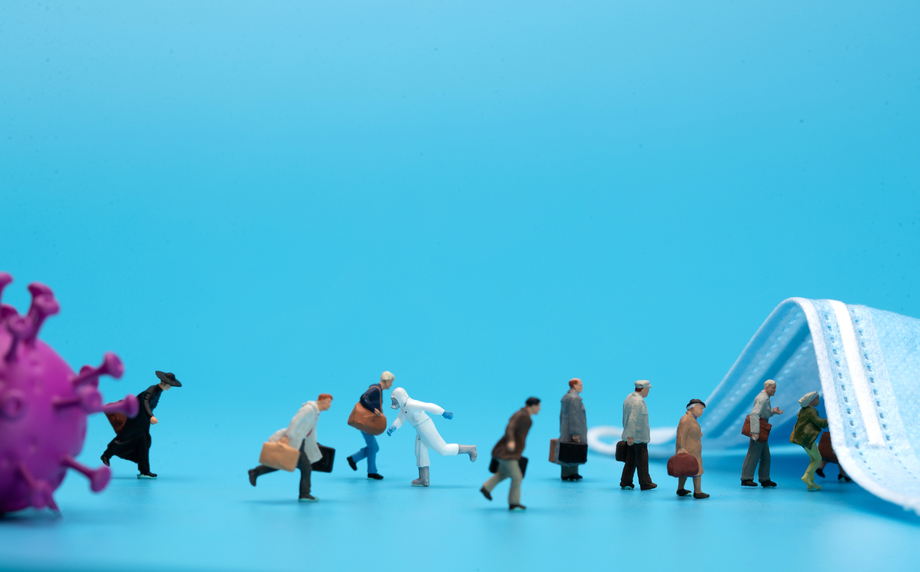 医务工作者和人群逆 医务工作者和人群逆