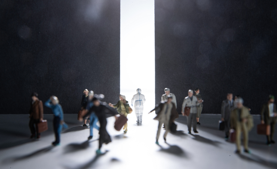 医务工作者和人群逆 医务工作者和人群逆