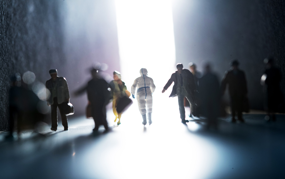 医务工作者和人群逆 医务工作者和人群逆