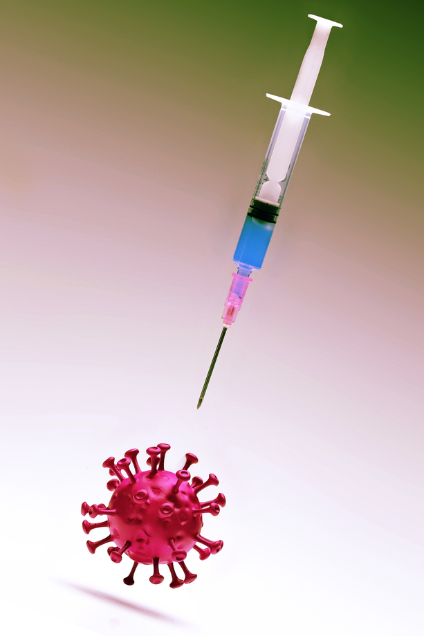 注射器和病毒 注射器和病毒