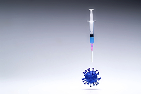 注射器和病毒