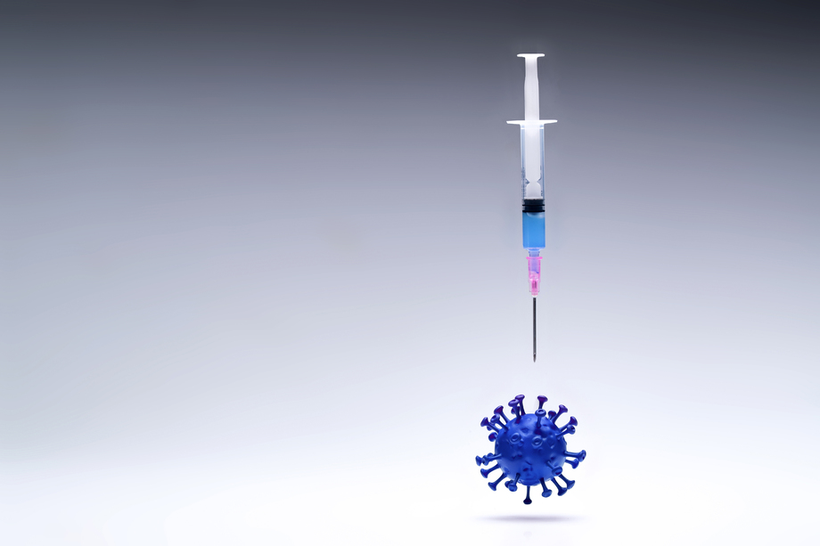 注射器和病毒