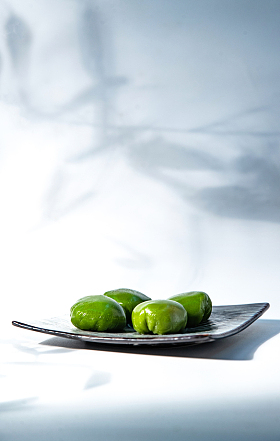 竹影和一盘青团