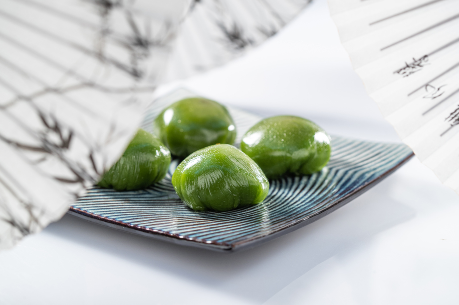 油纸伞和青团图片 油纸伞和青团图片