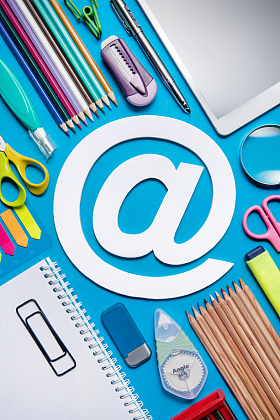 办公用品和邮件标志