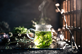 一杯绿茶