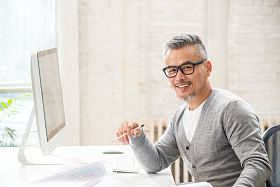 资深设计师办公肖像