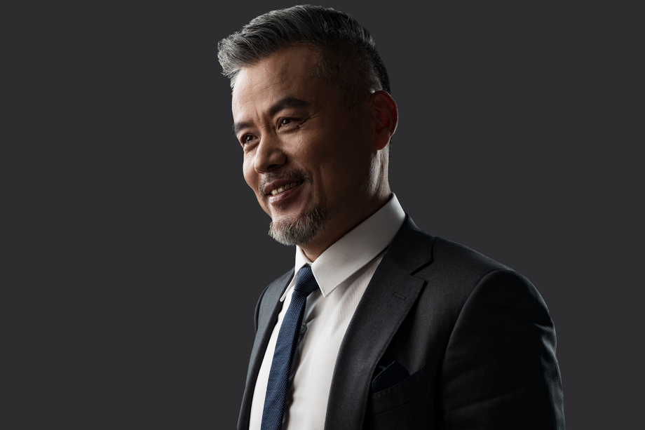 成功的商务中老年男士