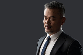 成功的商务中老年男士