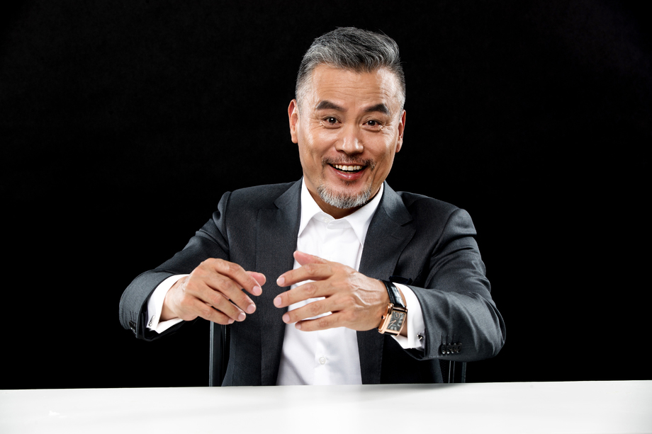 快乐成熟的商务男士