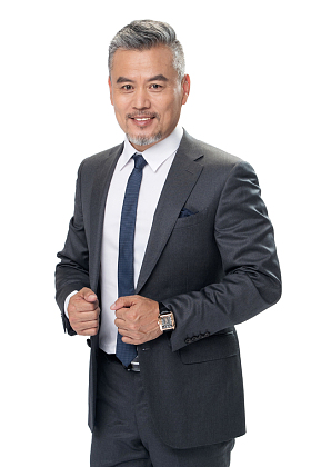 成功中老年商务男士肖像