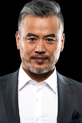 商务中老年男士肖像特写