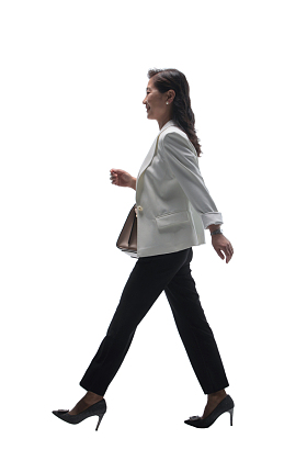 自信的商务女士上班图片