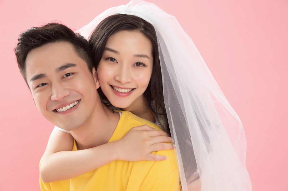 甜蜜的青年伴侣特写 甜蜜的青年伴侣特写