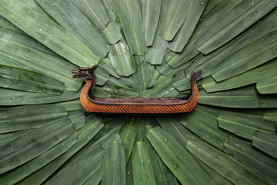 粽叶和龙舟 粽叶和龙舟