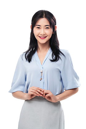 商务女士肖像