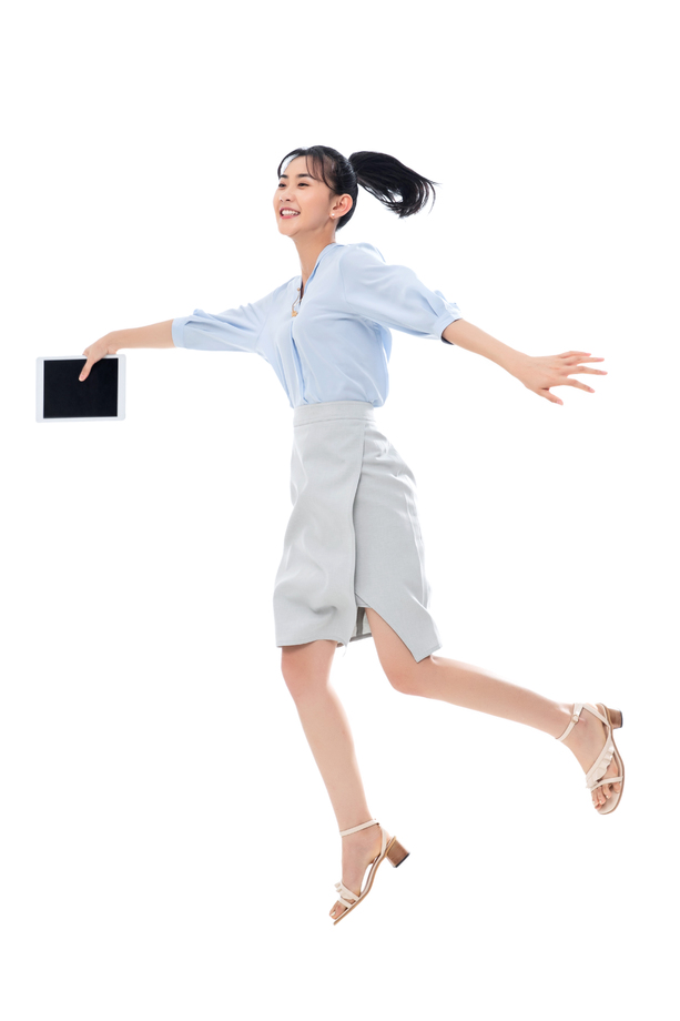 兴奋的商务女士图片 兴奋的商务女士图片