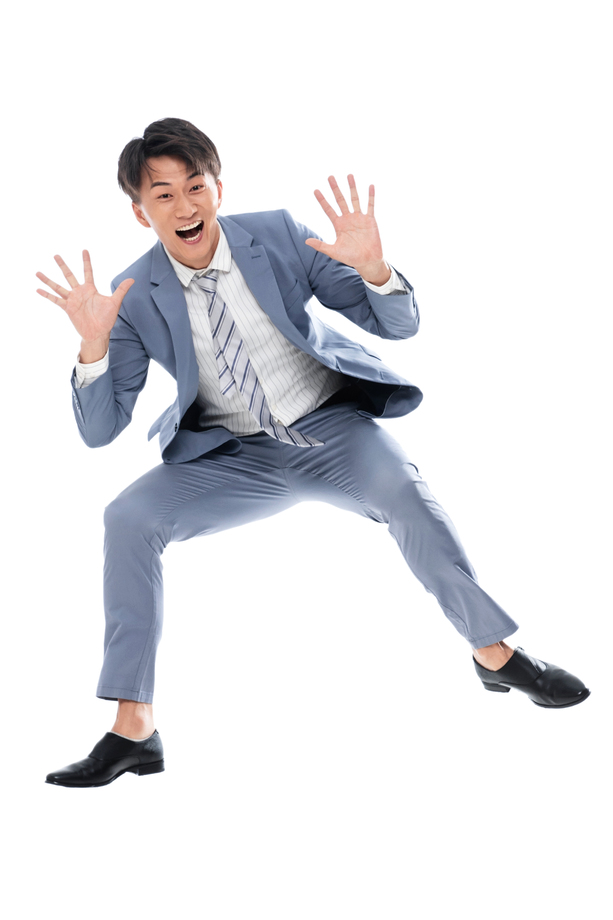 兴奋跳跃的商务男士图片 兴奋跳跃的商务男士图片