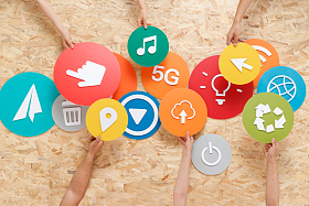 手指网络符号图片