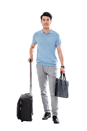 商务男士旅行图片