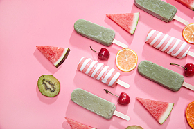 水果和冰棍图片