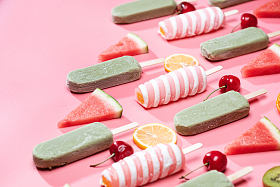 水果和冰棍图片