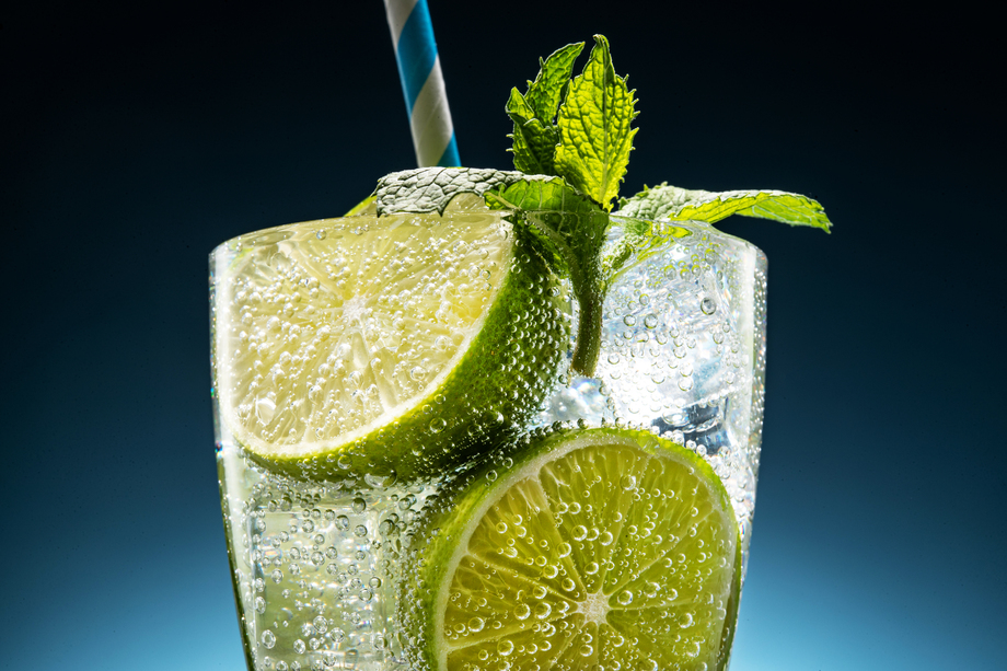 青柠汽水局部特写 青柠汽水局部特写