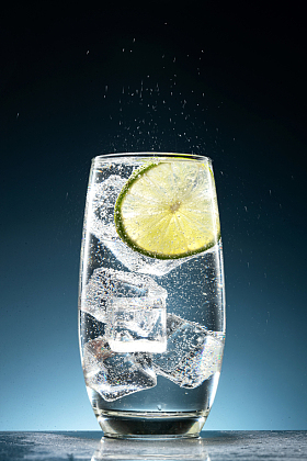 冰镇柠檬汽水