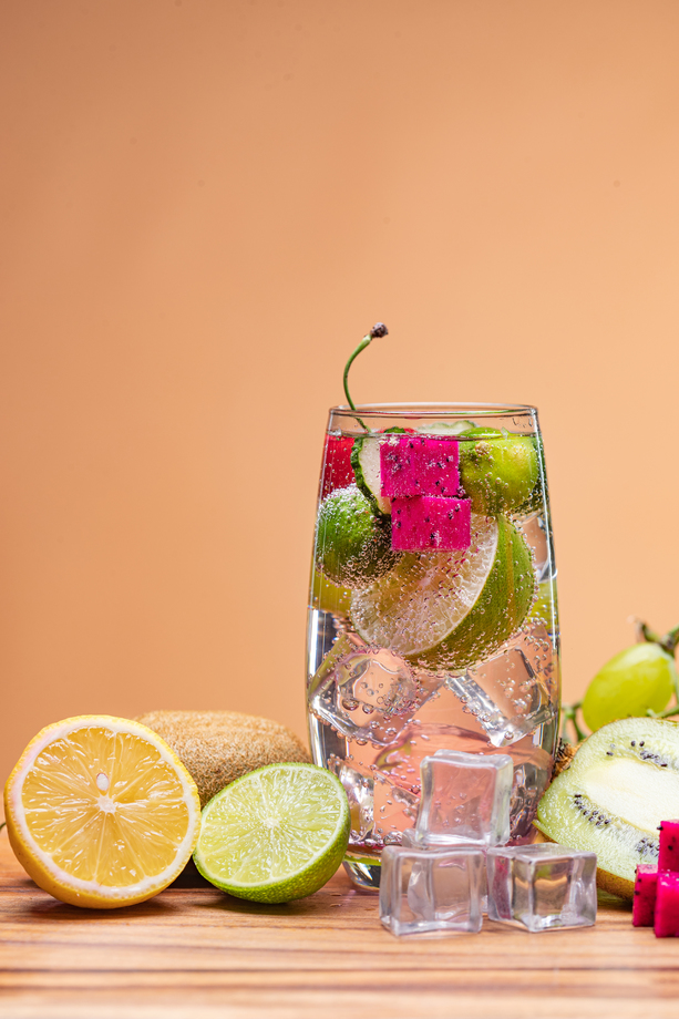 水果气泡饮图片