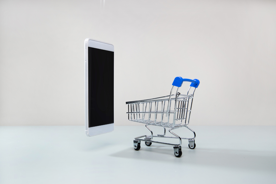 手机和迷你购物车 手机和迷你购物车